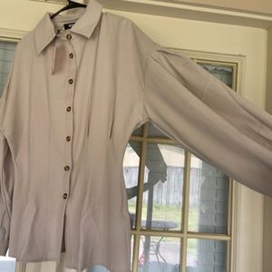 MISSGUIDED CORSET BLOUSE